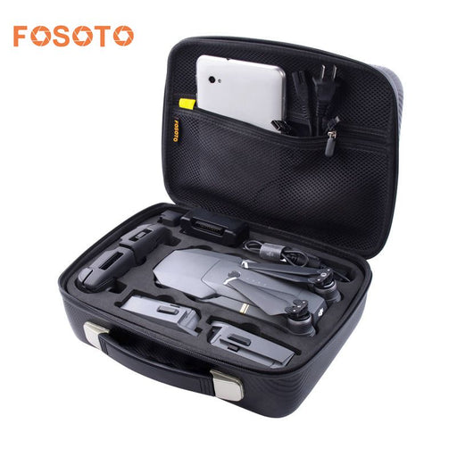 fosoto DJI Mavic Pro Case Drone Bag for DJI Mavic Pro EVA Hard Portable Bags Shoulder Foldable Portable Remote Controller Box