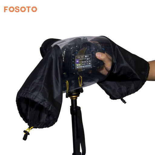 fosoto Photo Professional Digital SLR Camera Cover Waterproof Rainproof Rain Soft bag for Canon Nikon Pendax Sony DSLR Cameras