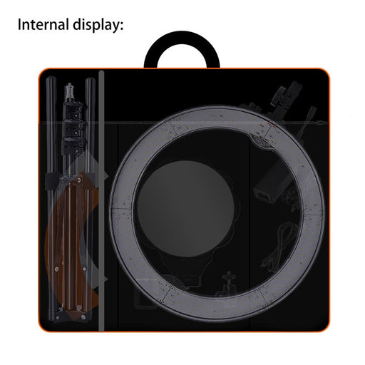 fosoto Photography Lighting Camera Bag Waterproof Soft Carrying case studio lights package For RL-18 RL-188 CN-R640 Ring Lamp