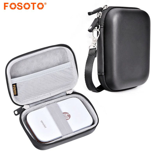 fosoto Portable Case Shell Cover Travel Carrying Storage Bag For Polaroid ZIP Mobile Printer HP Sprocket Portable Photo Printer