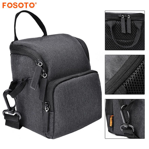 fosoto R2 Digital Camera Bag Black Case Shoulder waterproof Bags For Nikon D3400 D5300 D5000 D3200 For Canon EOS 750D 1100D 550D